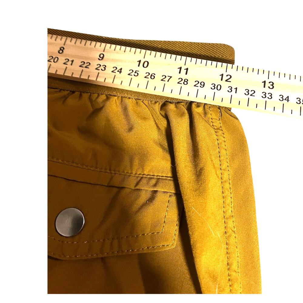 Athleta Mustard Yellow Athletic Skort w/Mesh Shorts Size 2 NWOT Golf Hiking Etc. - Picture 7 of 8